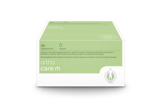 orthocare m - Kapseln - Wichtige Mikronährstoffe speziell für den Mann. 