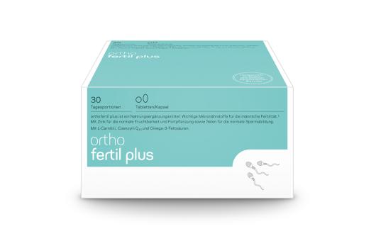 orthofertil plus  Tabletten/Kapseln - Wichtige Nährstoffe für die männliche Fertilität. 