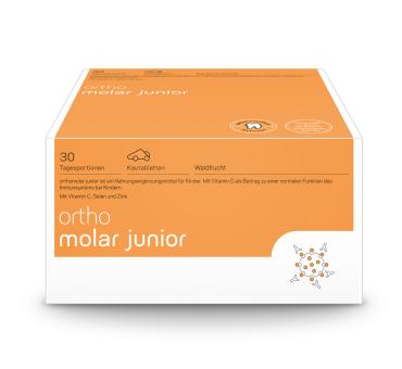 orthomolar junior Kautablette Waldfrucht - Mikronährstoffe für Kinder 