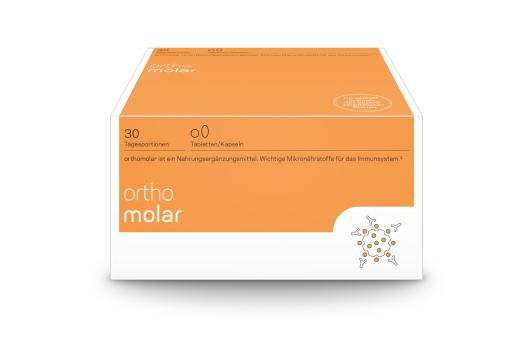 orthomolar Tabletten/Kapseln - Wichtige Mikronährstoffe für das Immunsystem 