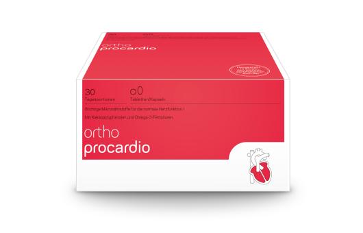 orthoprocardio Tabletten/Kapseln - Wichtige Mikronährstoffe für die Herz-Kreislauf-Funktion 
