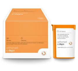 10 x orthomed c depo - Tabletten - Für eine verlängerte und gleichmäßige Vitamin-C-Versorgung 